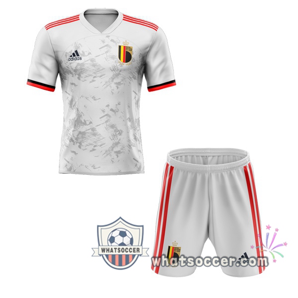 Belgium Kids Away Soccer Jerseys 2020-2021