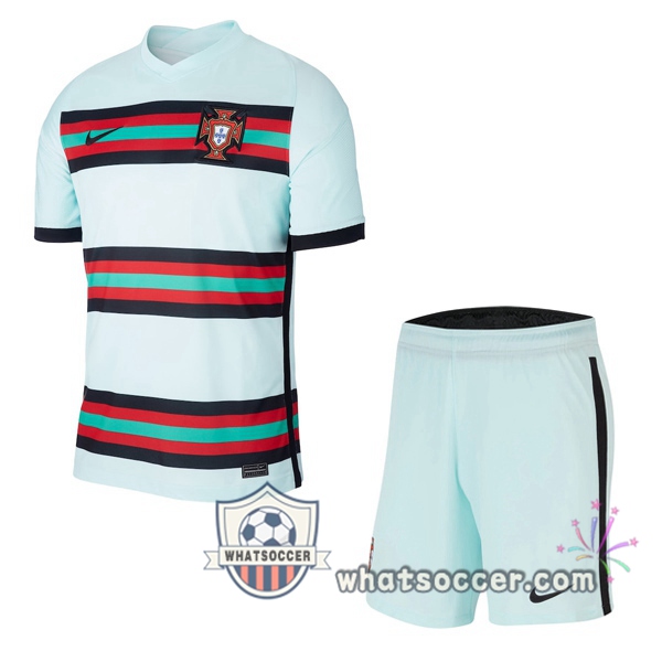 Portugal Kids Away Soccer Jerseys 2020-2021