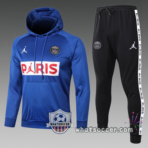 PSG Jordan Kids Hooded Jacket Blue 2020-2021