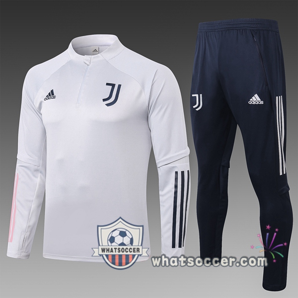Juventus Kids Tracksuit Gray 2020-2021