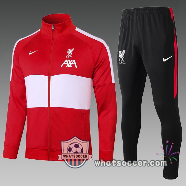 FC Liverpool Kids Training jacket Red White 2020-2021
