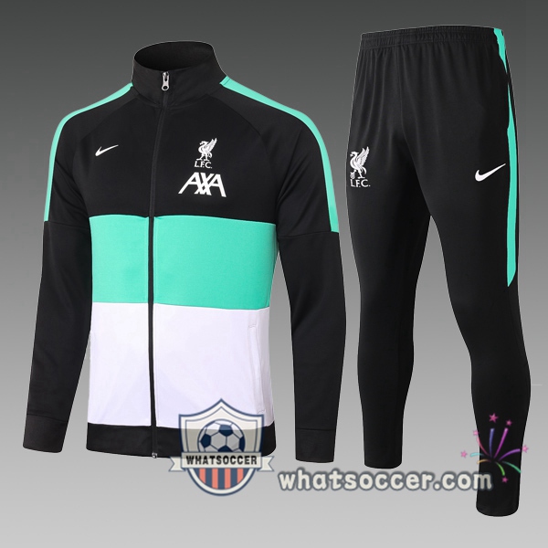 FC Liverpool Kids Training jacket Black Green White 2020-2021