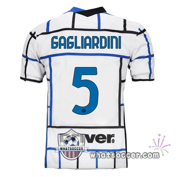 Inter Milan (GAGLIARDINI 5) Away Soccer Jerseys 2020-2021