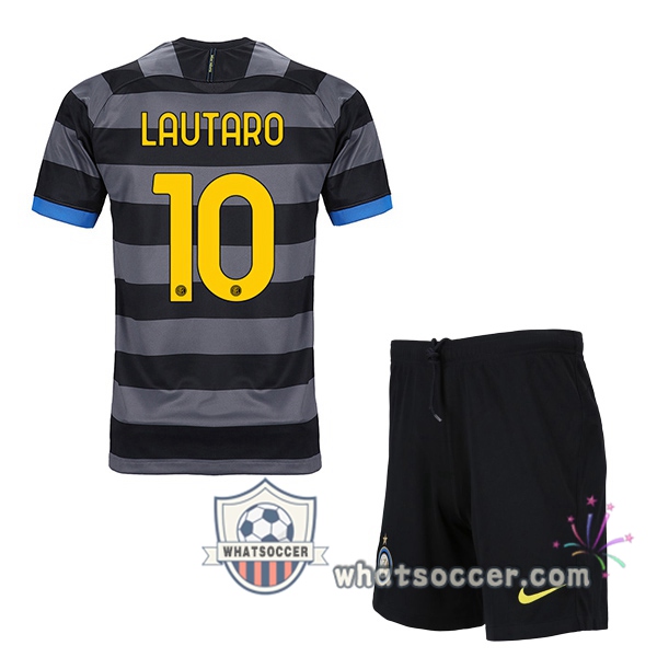 Inter Milan (LAUTARO 10) Kids Third Soccer Jerseys 2020-2021