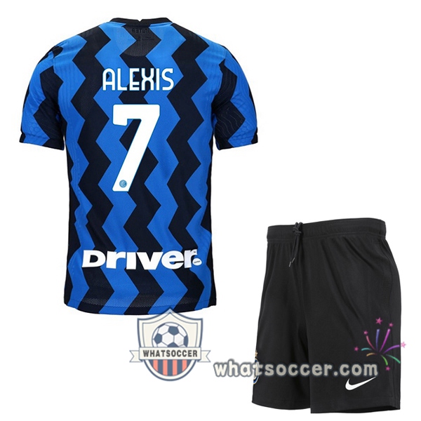 Inter Milan (ALEXIS 7) Kids Home Soccer Jerseys 2020-2021
