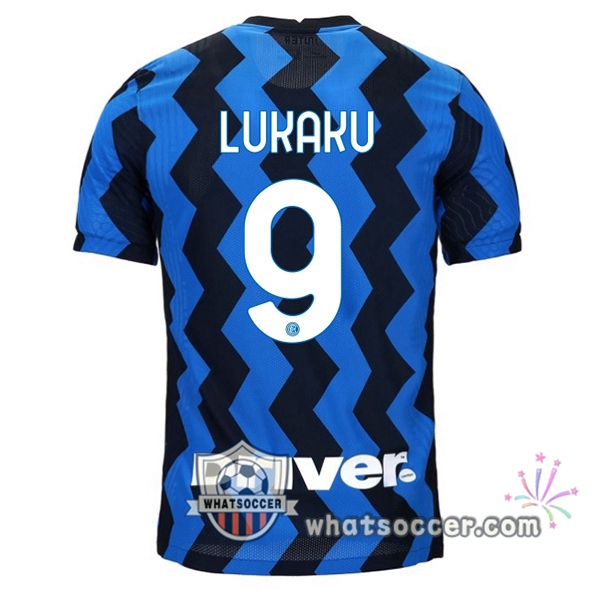 Inter Milan (LUKAKU 9) Home Soccer Jerseys 2020-2021