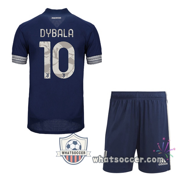 Juventus (DYBALA 10) Kids Away Soccer Jerseys 2020-2021