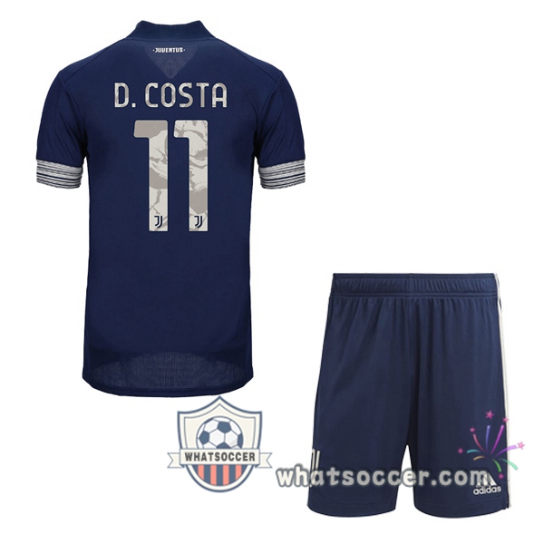 Juventus (D.COSTA 11) Kids Away Soccer Jerseys 2020-2021