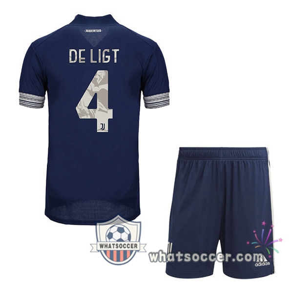 Juventus (DE LIGT 4) Kids Away Soccer Jerseys 2020-2021