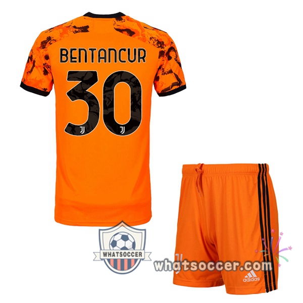 Juventus (BENTANCUR 30) Kids Third Soccer Jerseys 2020-2021