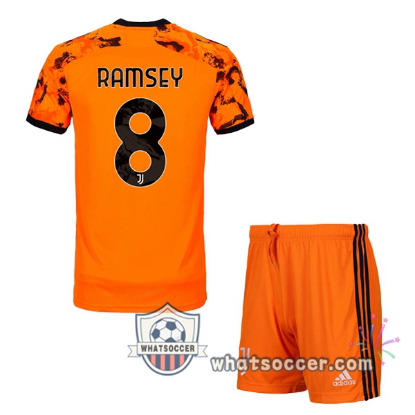 Juventus (RAMSEY 8) Kids Third Soccer Jerseys 2020-2021