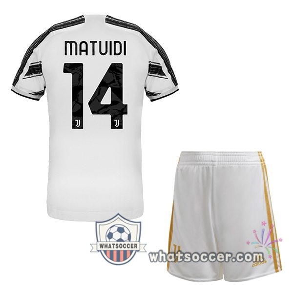 Juventus (MATUIDI 14) Kids Home Soccer Jerseys 2020-2021