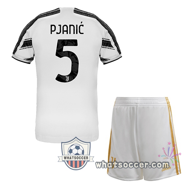 Juventus (PJANIC 5) Kids Home Soccer Jerseys 2020-2021