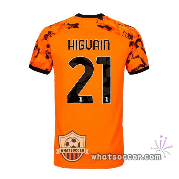 Juventus (HIGUAIN 21) Third Soccer Jerseys 2020-2021