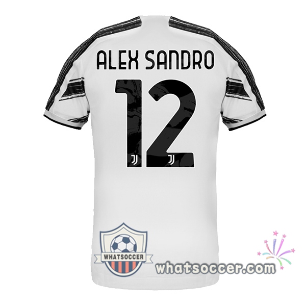 Juventus (ALEX SANDRO 12) Home Soccer Jerseys 2020-2021