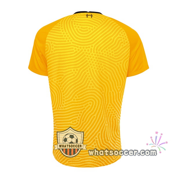 FC Liverpool Goalkeeper Soccer Jerseys Yellow 2020-2021