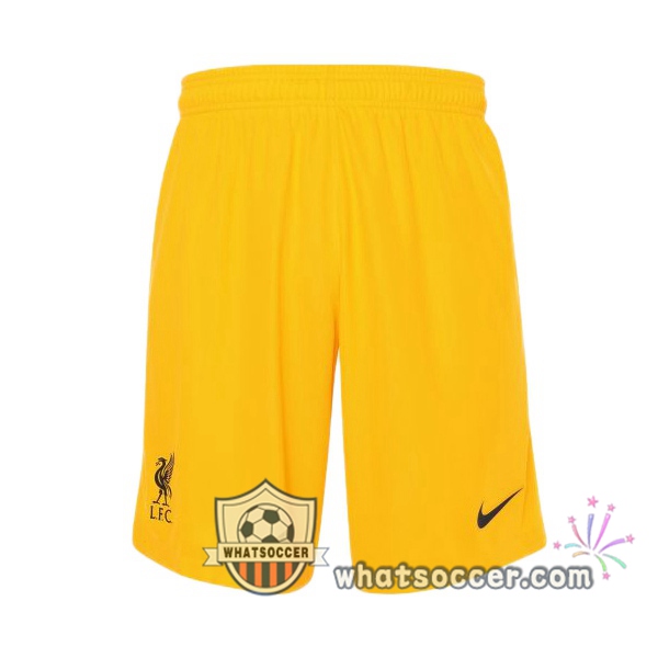 FC Liverpool Goalkeeper Soccer Jerseys Yellow 2020-2021