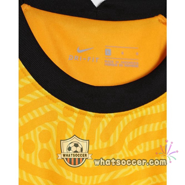 FC Liverpool Goalkeeper Soccer Jerseys Yellow 2020-2021