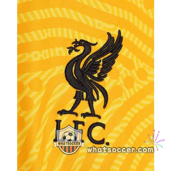 FC Liverpool Goalkeeper Soccer Jerseys Yellow 2020-2021