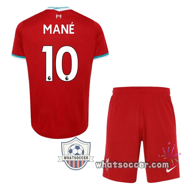FC Liverpool (MANE 10) Kids Home Soccer Jerseys 2020-2021
