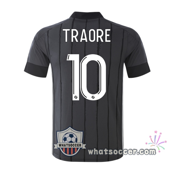 Olympique Lyonnais (TRAORE 10) Away Soccer Jerseys 2020-2021