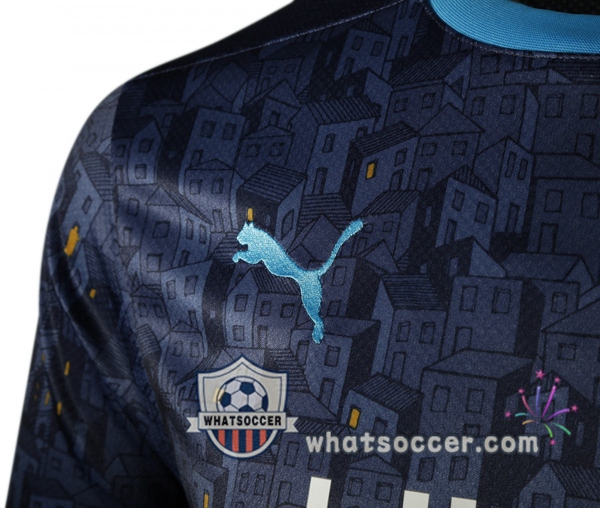 Olympique de Marseille Away Soccer Jerseys 2020-2021