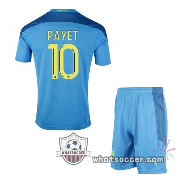 Olympique de Marseille (PAYET 10) Kids Third Soccer Jerseys 2020-2021