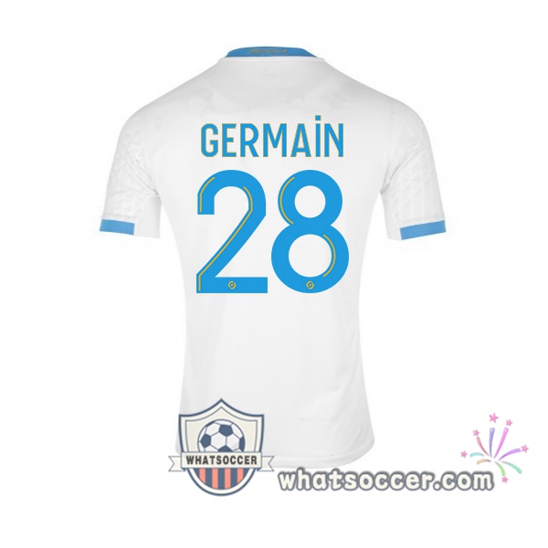 Olympique de Marseille (GERMAIN 28) Home Soccer Jerseys 2020-2021