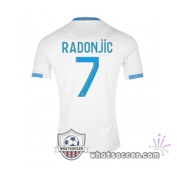 Olympique de Marseille (RADONJIC 7) Home Soccer Jerseys 2020-2021
