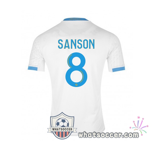 Olympique de Marseille (SANSON 8) Home Soccer Jerseys 2020-2021