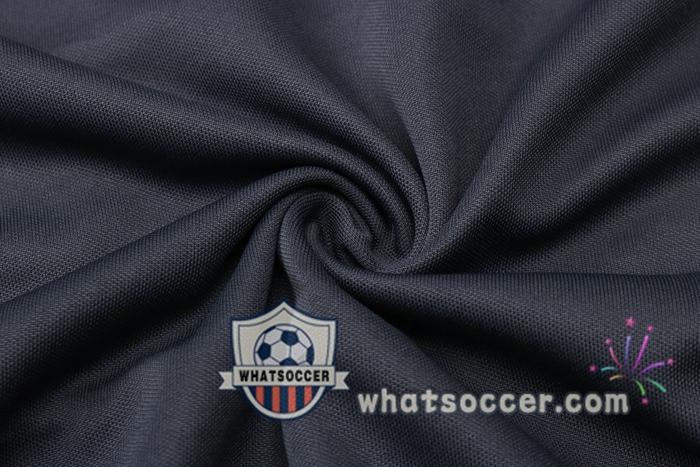 Training Polo Set Juventus + Pants Gray Blue 2020-2021