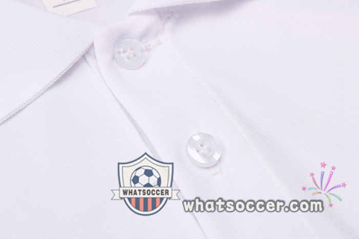 Training Polo Set FC Chelsea + Pants White Blue 2020-2021