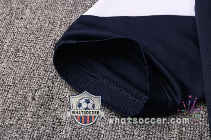 Training Polo Set Italy + Pants Gray White 2020-2021