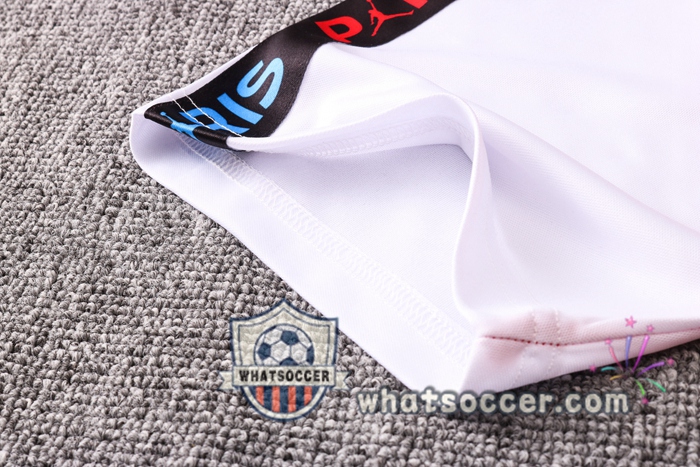 Training Polo Set JORDAN Paris PSG + Pants Red White Blue 2020-2021