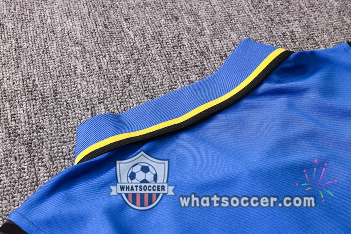 Training Polo Set Inter Milan + Pants Blue 2020-2021