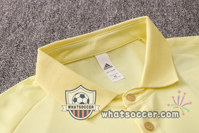 Training Polo Set Arsenal + Pants Yellow 2020-2021