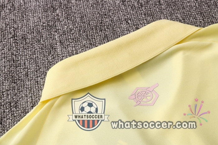 Training Polo Set Arsenal + Pants Yellow 2020-2021