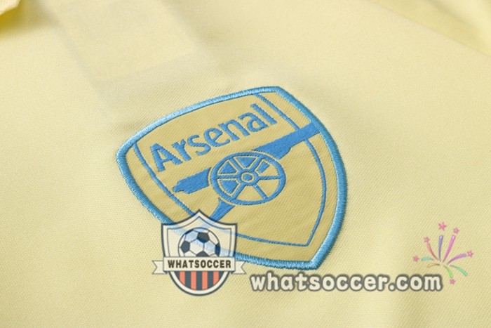 Training Polo Set Arsenal + Pants Yellow 2020-2021