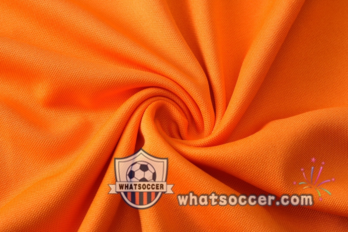 Training Polo Set Manchester United + Pants Orange 2020-2021