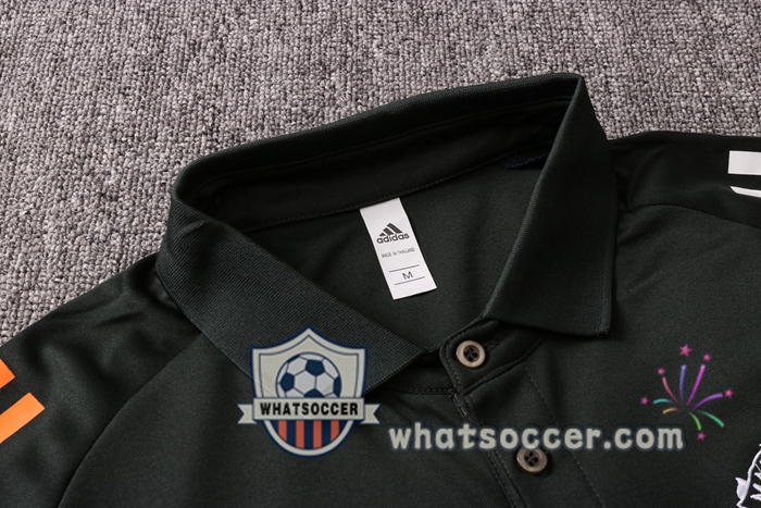 Training Polo Set Manchester United + Pants Dark Gray 2020-2021