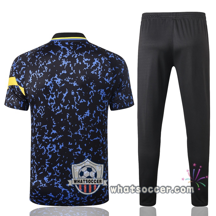 Training Polo Set Inter Milan + Pants Blue 2020-2021