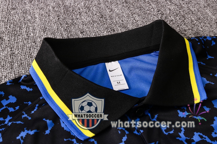 Training Polo Set Inter Milan + Pants Blue 2020-2021