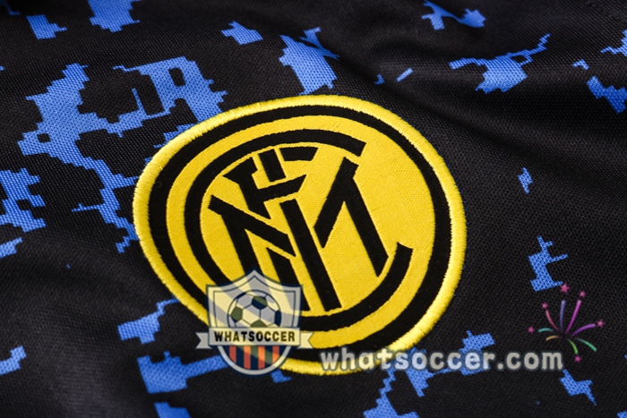 Training Polo Set Inter Milan + Pants Blue 2020-2021