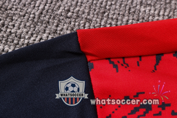 Training Polo Set France + Pants Red 2020-2021