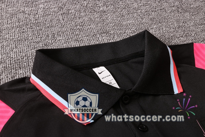 Training Polo Set Korea + Pants Black 2020-2021