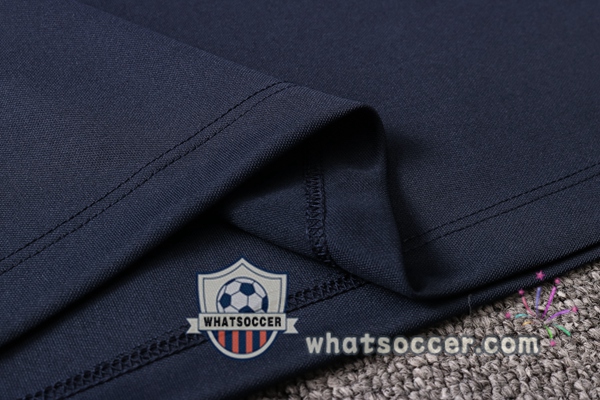 Training Polo Set Paris PSG + Pants Blue Royal 2020-2021