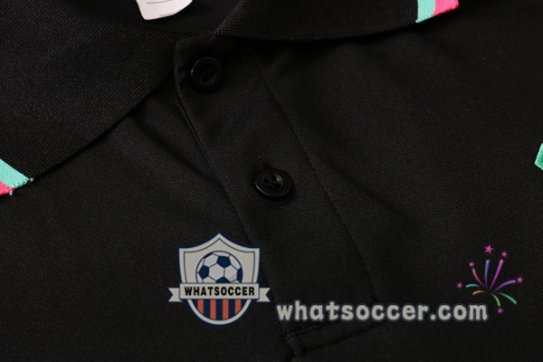Training Polo Set FC Barcelona + Pants Black Rose 2020-2021