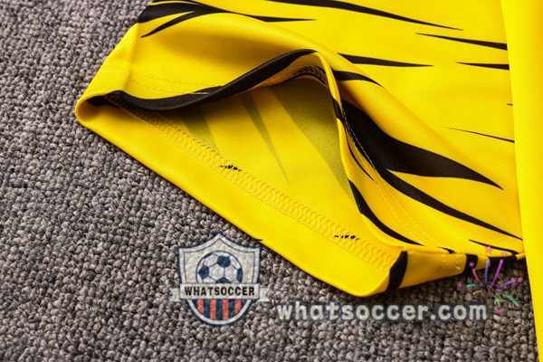 Training Polo Set Dortmund BVB + Pants Yellow Black 2020-2021