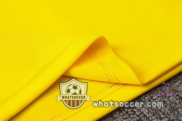Training Polo Set Dortmund BVB + Pants Yellow Black 2020-2021