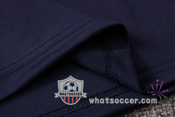 Training Polo Set Manchester City + Pants Blue Royal 2020-2021
